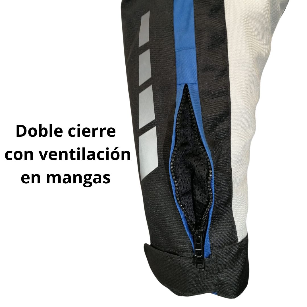 Chamarra Adventure 4 Estaciones Azul