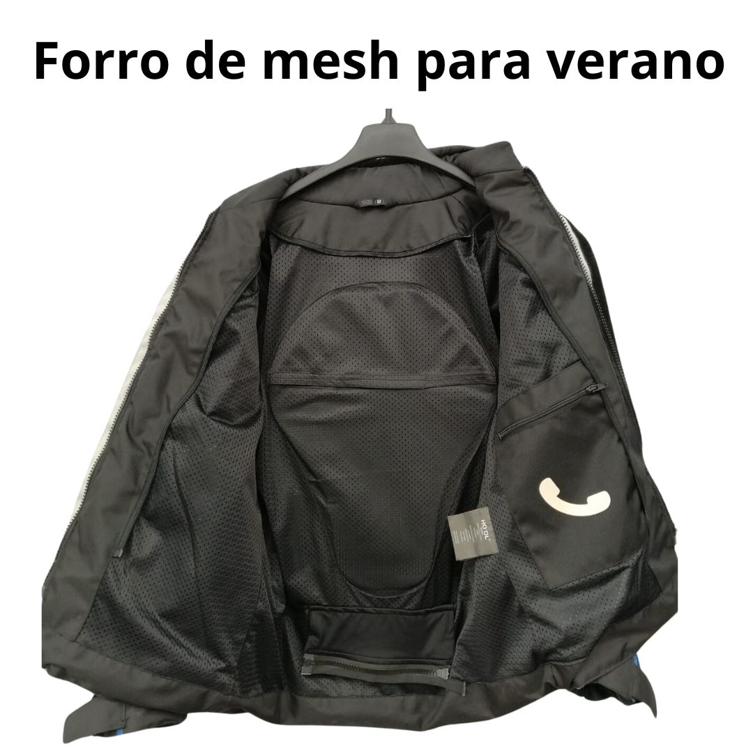 Chamarra Adventure 4 Estaciones Naranja