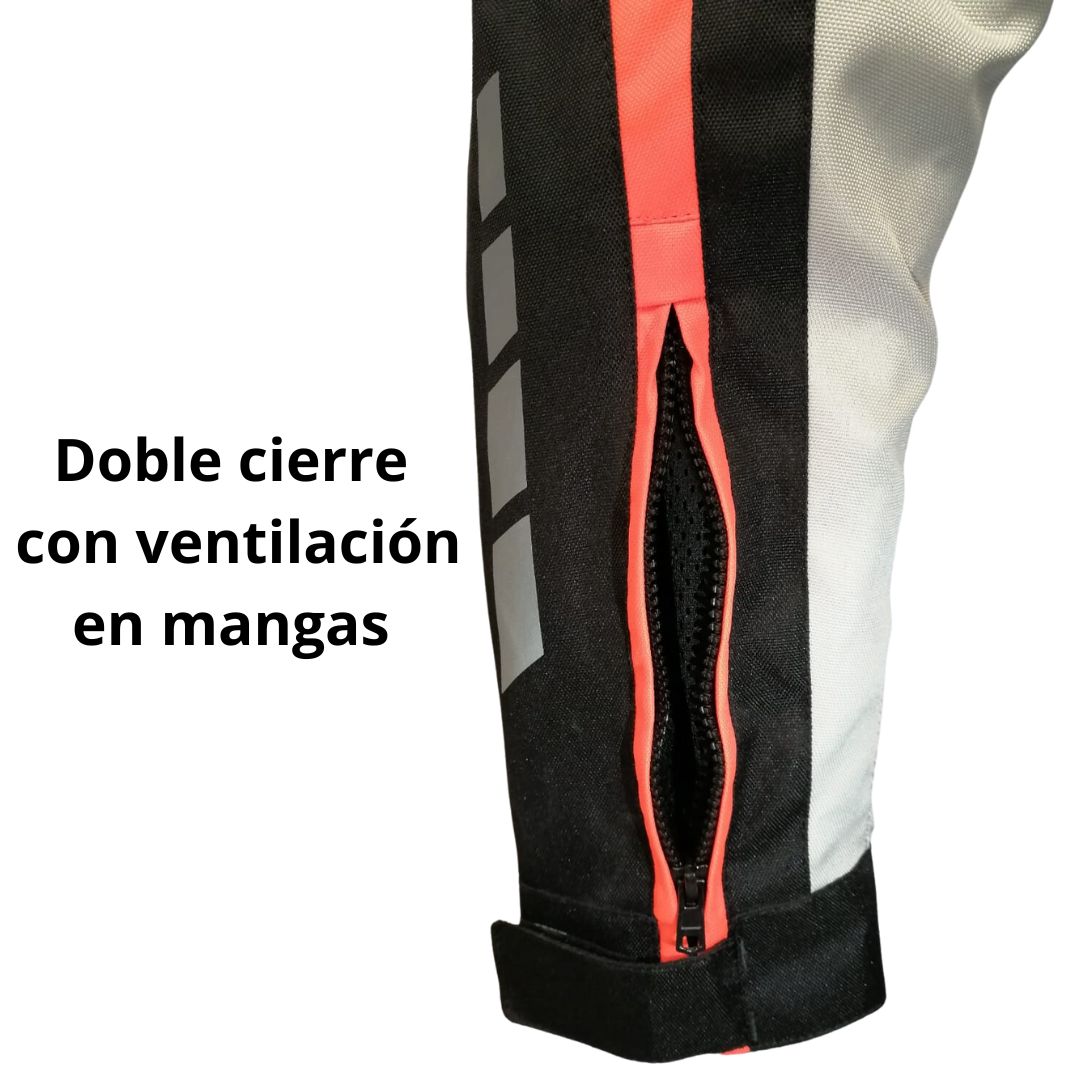 Chamarra Adventure 4 Estaciones Naranja