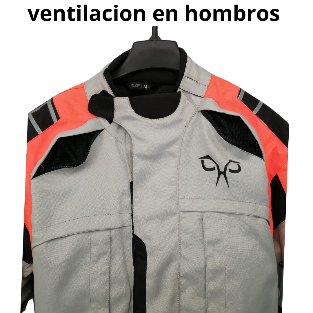 Chamarra Adventure 4 Estaciones Naranja